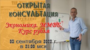 ⚡Экономика | ММВБ | Курс рубля | Прямой эфир с профессиональным трейдером, к.э.н. Пушкаревым Д.В.