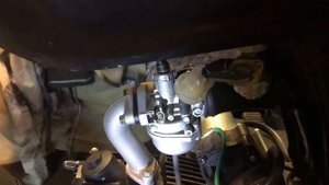 Мопед Альфа. Топливный фильтр.