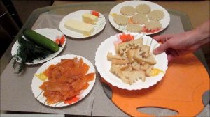 Бутерброды с красной рыбой - вкусная закуска