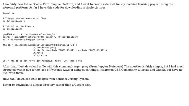 GIS: Downloading RGB Sentinel-2 with Google Earth Engine and Python (2 Solutions!!) смотреть онлайн