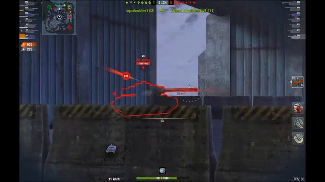 Vindicator EXE (Wot blitz Funny moment#1) смотреть онлайн