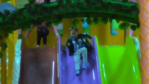 Детский комплекс Горки Шарики Баловство Прыгаем Бегаем! Видео для детей! Детский Vlog - Danya Boy!