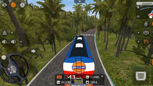 Ashok Leyland truck tanker mod and breaker map mod in bus simulator Indonesia game #viralvideo