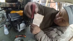 Ремонт двигателя мотокультиватора КРОТ