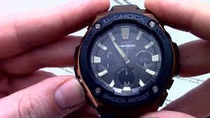 Часы Casio G-SHOCK GST-W120L-1A - Инструкция, как настроить от PresidentWatches.Ru