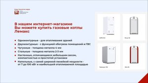 Газовые котлы Лемакс