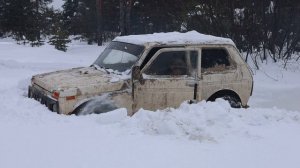Lada Niva на Forvard Safari 500. Нива на 33 колесах