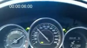 Разгон до 100км/ч Mazda 6 2.0L (Skyactiv) Прошитая конторой под названием "Лаборатория скорости"