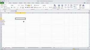 How to format column width and numbers in excel