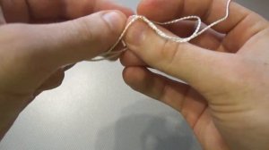 Как сделать петлю на леске.