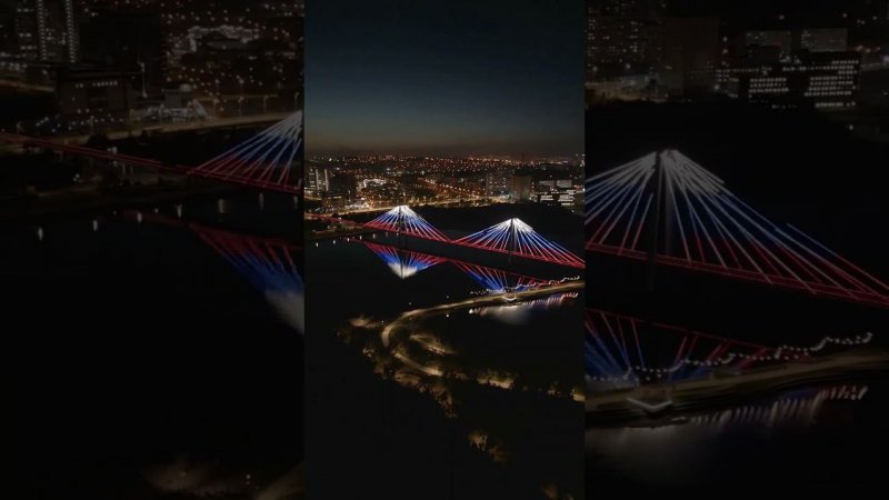 Ночной Красноярск 2023