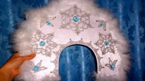 как сделать корону своими руками русский кокошник