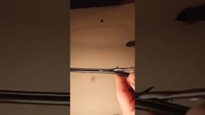 Как отделить трос от кабеля UTP FTP без специального ножа