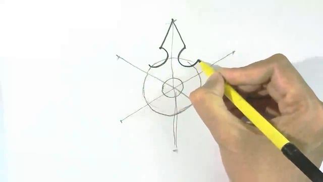 How to draw a Ninja Star ( Shuriken) in easy steps for children, kids, beginners смотреть онлайн