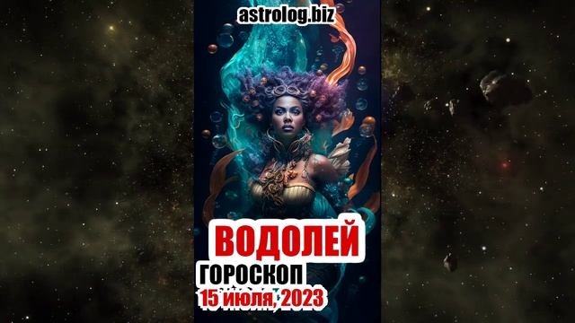 ВОДОЛЕЙ - гороскоп на 15 июля, 2023