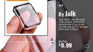 Smart Watch Screen Protectors [2018 Best Sellers]: Apple Watch Screen Protector (42mm Series 3/2/1