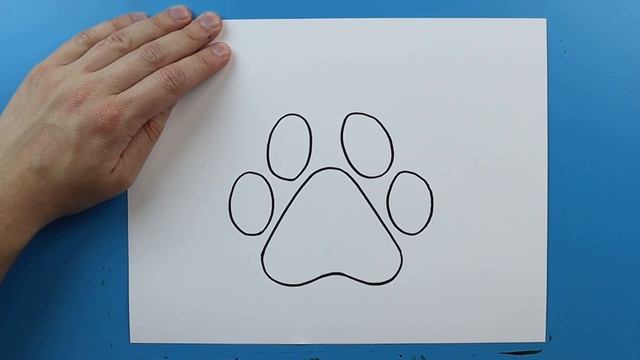How to Draw a PAW PRINT смотреть онлайн