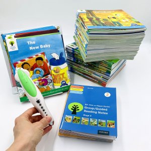 116 книг на английском с озвучкой аудиоручкой Oxford Reading Tree 3-5 уровни чтения