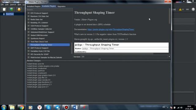 3. Установка наиболее используемых плагинов в Jmeter / Installing the most used plugins in Jmeter