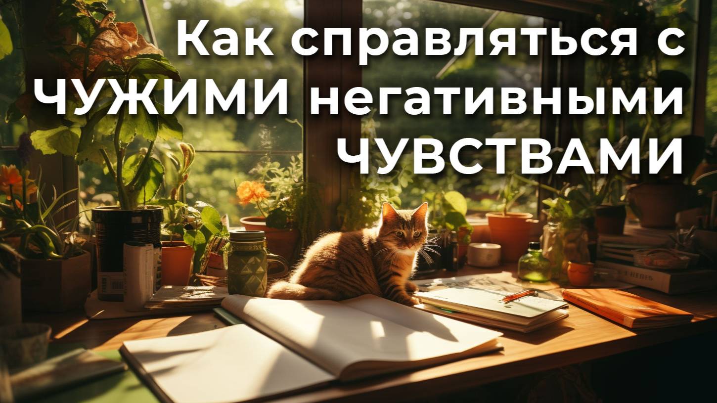 Как справляться с ЧУЖИМИ негативными ЭМОЦИЯМИ