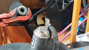 устраняем ПОВОРОТНЫЙ люфт руля на электросамокате Dualtron Ultra