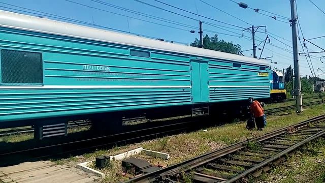 Манеровоныий Тепловоз СКД6Е-2056 СКД6Е-2043 Станция Алматы-1жд вокзал Хроника-КТЖ.