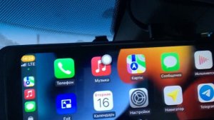 TrendVision aMirror 15 Android UNIVERSE. Работа CarPlay.