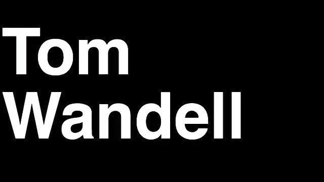 How to Pronounce Tom Wandell Dallas Stars NHL Hockey Player Runforthecube смотреть онлайн