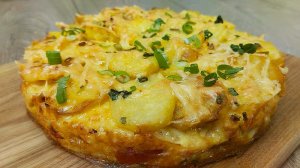 Простой рецепт запеканки с картофелем и куренным филе