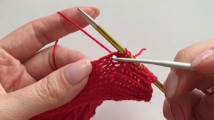 Как набрать петли планки для пуговиц