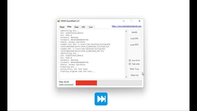 MS45 Quickflash - Siemens MS45.0 MS45.1 Flash Tool with EWS IMMO Delete and Logging смотреть онлайн