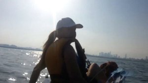 Каяк с мотором