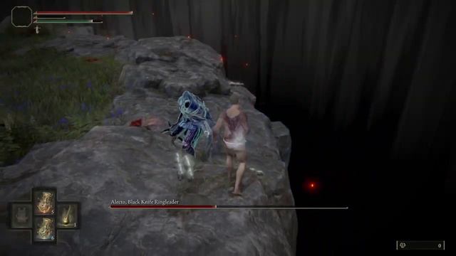 Naked wretch uses club to beat Alecto Black Knife Ringleader