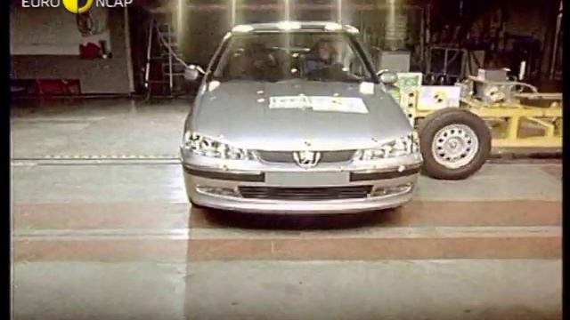 Euro NCAP | Peugeot 406 | 2001 | Crash test смотреть онлайн