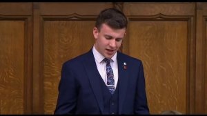 UK Youth Parliament 2019 in the House of Commons - morning session