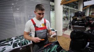 Графика на квадроцикл, обклейка виниловой пленкой