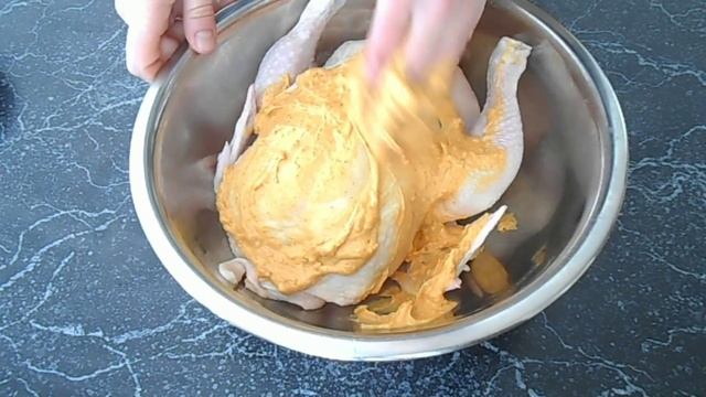 Ужин без возни и заморочек! Курица с картошкой в духовке!