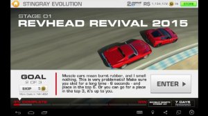 (REAL RACING 3)-DAY 01 GOALS 01-02 OF REV HEAD REVIVAL