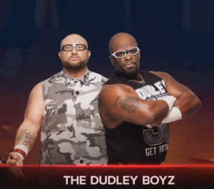 Братья Дадли в финальной части командного турнира по рестлингу. WWE 2K24. Часть Вторая.