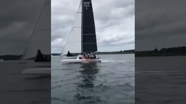 DNA Performance Sailing TF10 Foiling Trimaran sailing Newport, USA