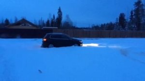 Tiguan по снегу