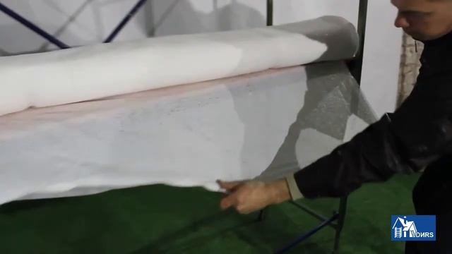 Сетка фасадная для строительных лесов белого цвета 80г смотреть онлайн