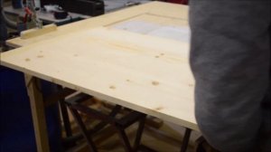 Двери купе, с мебельного щита!!!! Эксперимент!!!