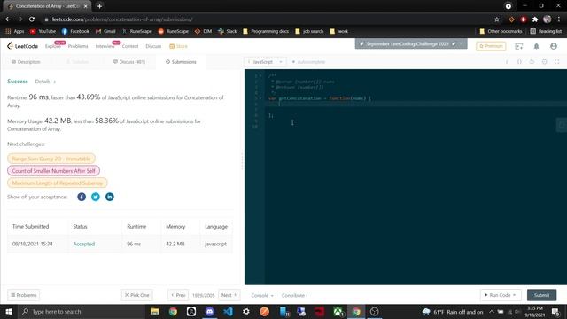 Let's Tackle Algorithms 19: Concatenation of Array смотреть онлайн