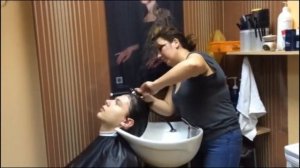 Мужская модельная стрижка. средние волосы