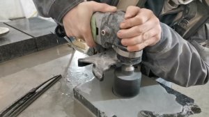 Сверление отверстий в камне без сколов! не забываем про обороты! #алмазное сверление #tech-nick