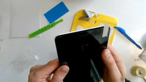 Снятия Установка Замена защитного стекла планшета Huawei mediapad T1 701u
