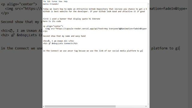 Make GitHub Profile Attractive | Using APIs | Tags | Self Learner