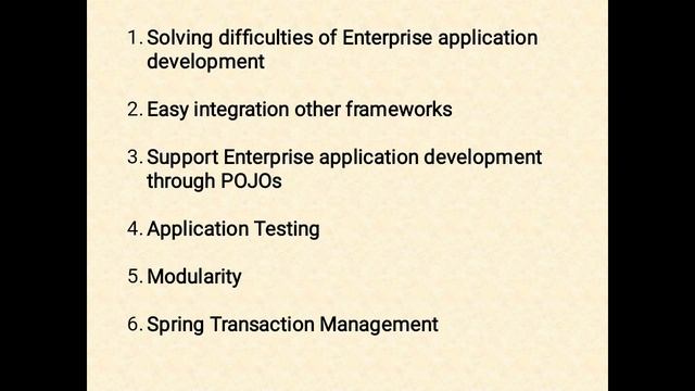 Advantages of Spring Framework For Java смотреть онлайн