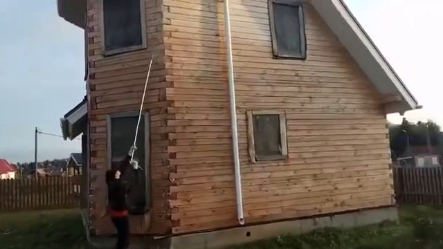 HYVST SPT 440 - 25000₽ покраска деревянного двухэтажного дома за 30 минут смотреть онлайн